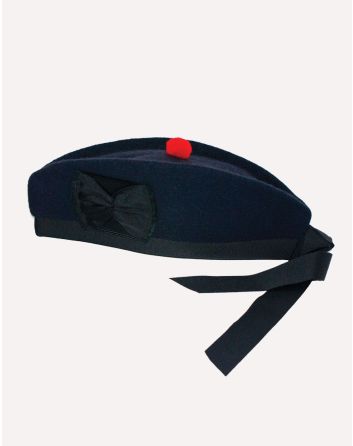Black Glengarry Hat