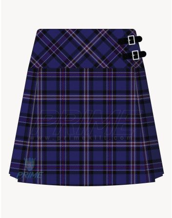 Rangers Tartan Kilt For Women