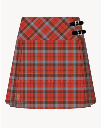 robertson tartan mini skirt
