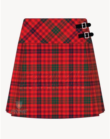 Ross Red Tartan Kilt For Women