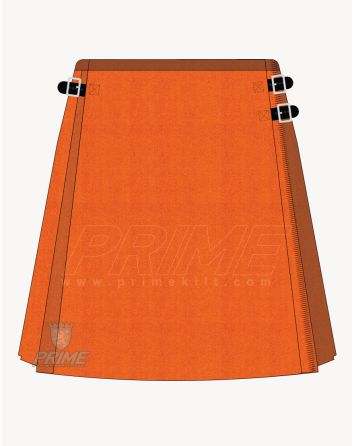 Saffron Tartan Kilt For Women