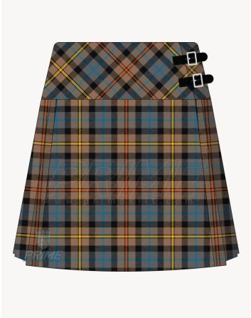 Smith Weathered Tartan Kilt for Women
