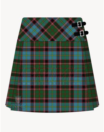 Stirling and Bannockburn Tartan Kilt For Women