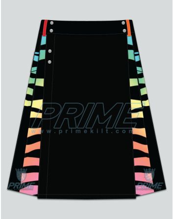 Tiger Striped Rainbow Kilt