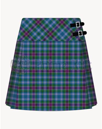 Virginia State Tartan Kilt For Women