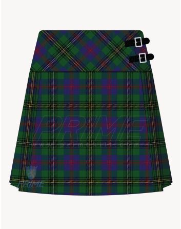Wood Tartan Kilt For Women